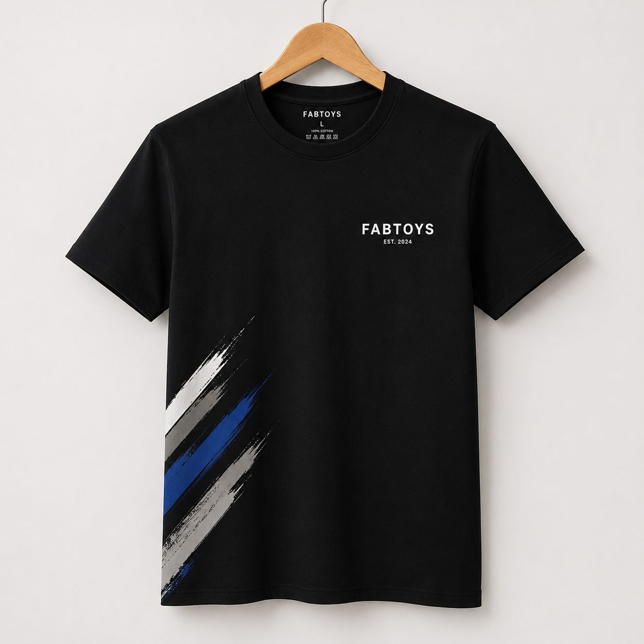 FabToys Urban Strike Graphic T-Shirt – Black