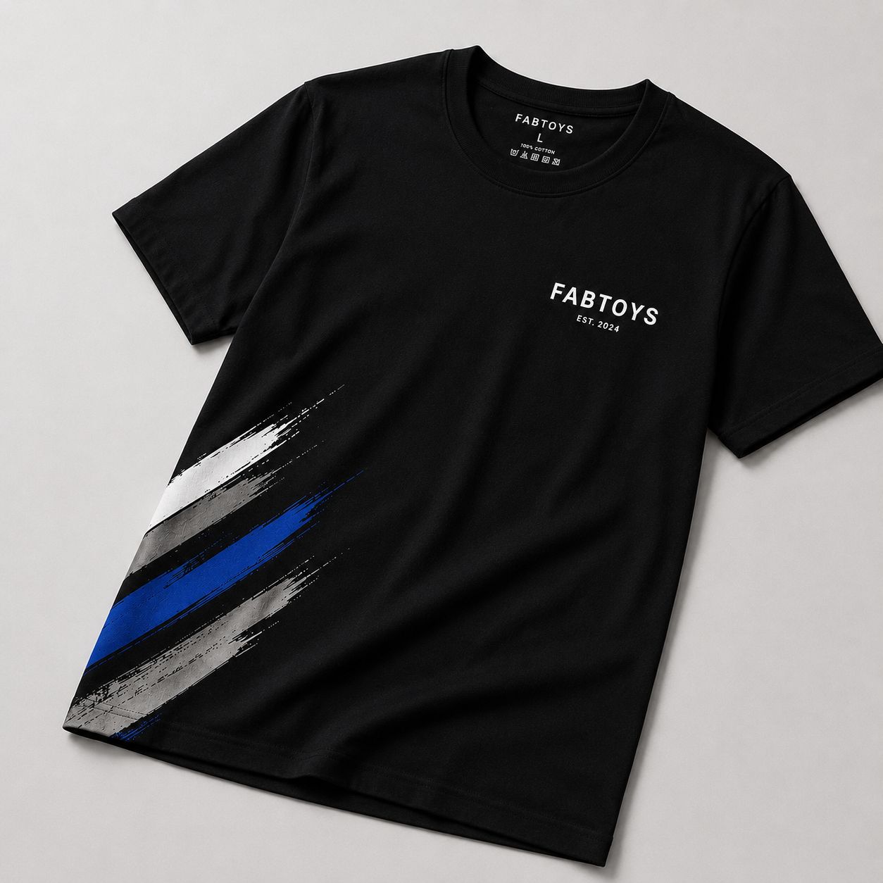 FabToys Urban Strike Graphic T-Shirt – Black